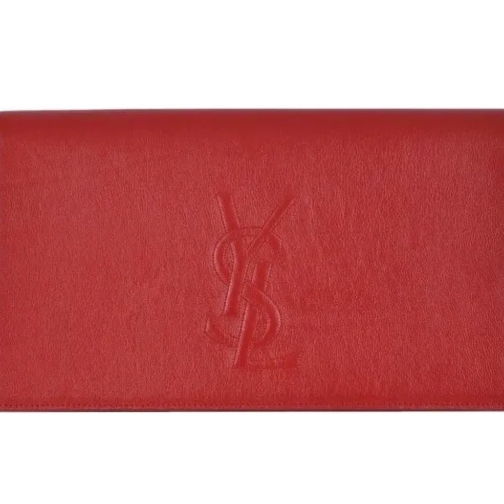 Red Ysl clutch